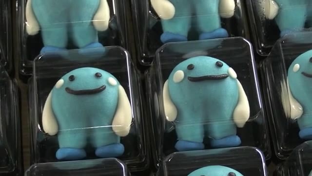 かわいすぎて食べられない」「飾ろうかと」県庁にできた長蛇の列