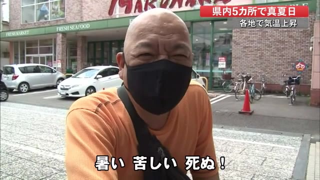 四万十市中村で最高気温32 8 四万十市や黒潮町など県内5カ所で真夏日 高知 プライムこうち 高知さんさんテレビ