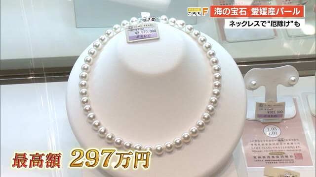 奥深い輝き》高知市で「JFえひめフォーマルパールフェア」 ネックレス